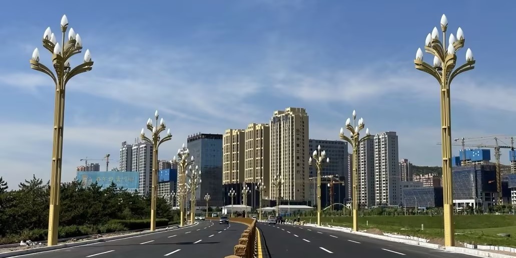 陜西榆林 | 玉蘭燈映府谷，黃河路上璀璨生輝
